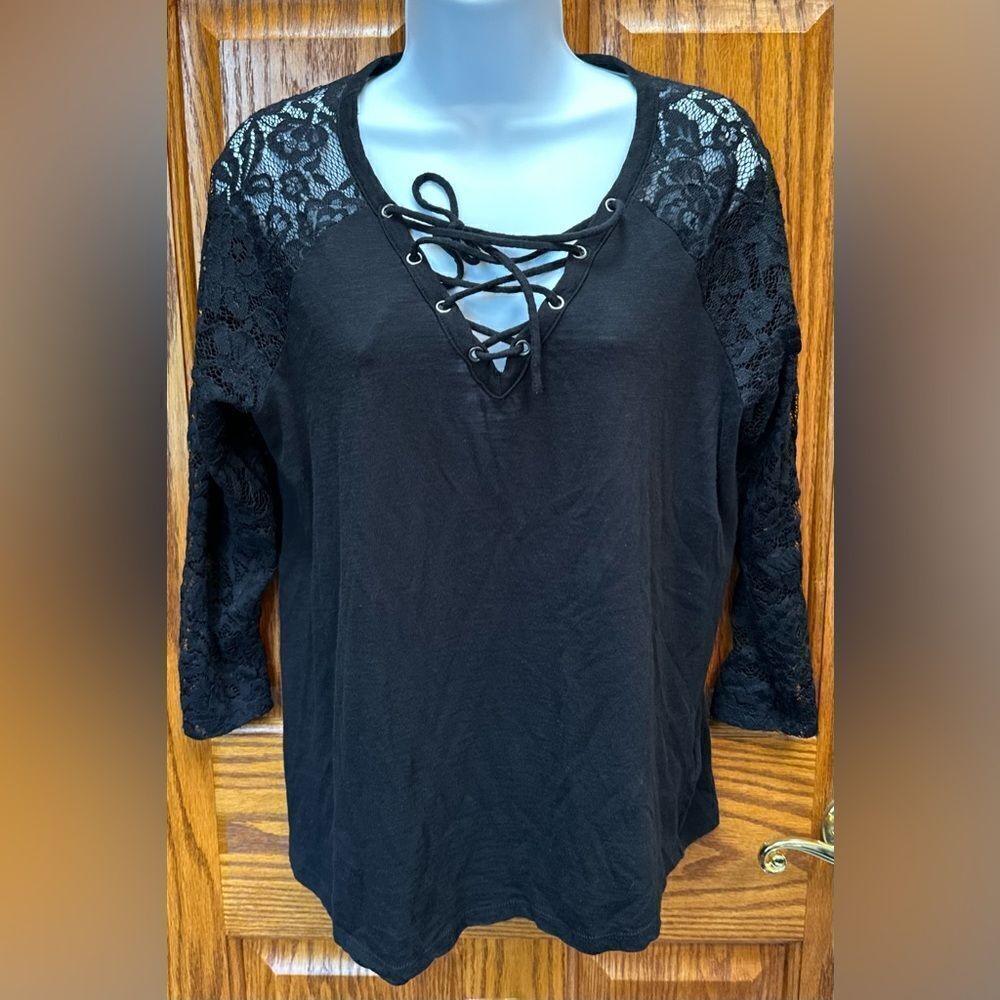 Torrid Woman’s Plus Size Black Top